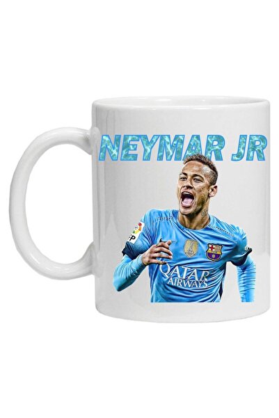 CRD PRINT Personalized mug with 'Neymar jr. - 2' print, White, Ceramic, 330 ml