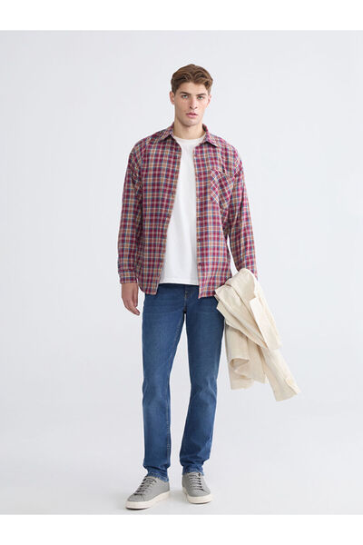 LC Waikiki بنطلون جينز رجالي من إنديجو 750 إس قصة ضيقة