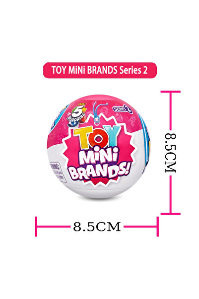 choice2 pinkball 1PCS Zuru 5 Surprise Mini Brands Capsule Toys Mystery Blind ...