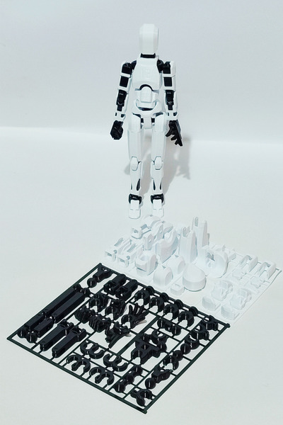 Grand TALİSMAN Oynar Eklemli Hareketli Robot Oyuncak Aksiyon Figürü 3D Baskı ...