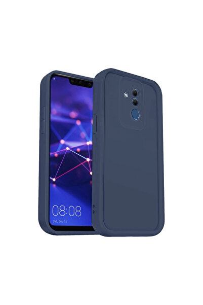 eco port Huawei Mate 20 Lite Kılıf Viera Silikon - Lacivert