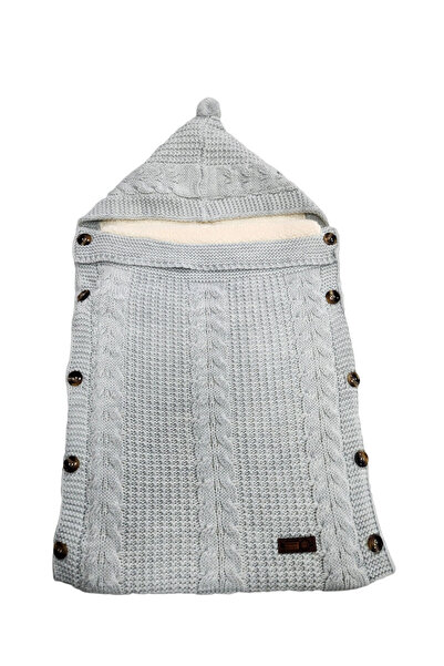 fantasialand Knitted baby carrier, HTB 111, grey