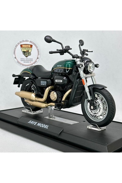 MotoGarage QJ MOTOR SHANS 300S Victory 300 1:12 Ölçek Diecast Motosiklet – Me...