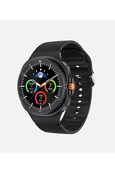 yollayenilensin SK46 Akıllı Saat – AMOLED Dairesel Ekran, IP Su Dayanımlı, De...