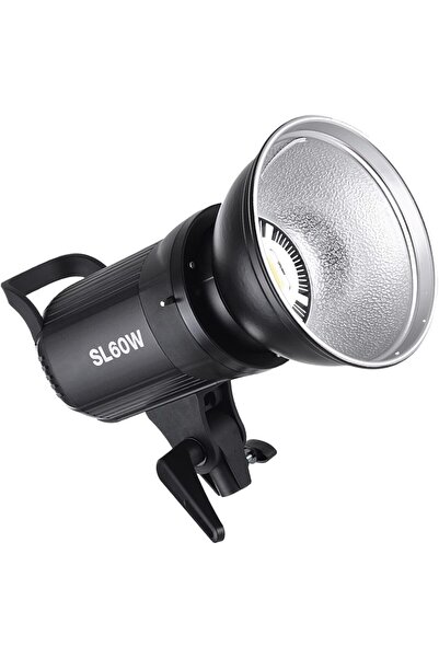 Morelian High-Power 60W LED Video Light 5600K with Bowens Mount, White (Metal)