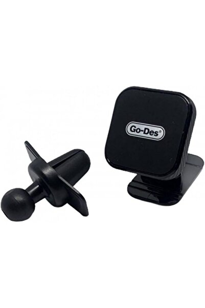 Generic 2-in-1 Magnetic Car Phone Holder, Universal Air Vent and Dashboard Mount with Strong Adhesion