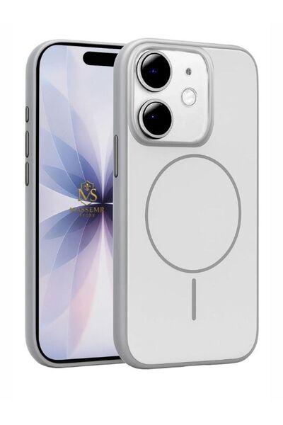 Massemr Apple iPhone 11 Magsafe Compatible Transparent Impact Protection Magnetic Premium Phone Cover Case