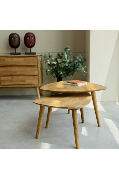 Generic Mid-Century Modern Solid Oak Coffee Table (Scandinavian style)