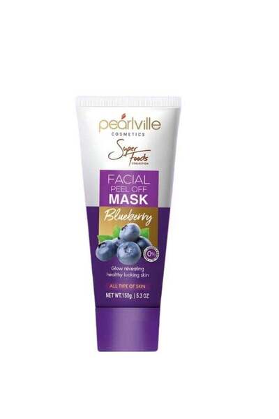 Pearlville قناع تقشير الوجه بخلاصة التوت الأزرق - 150 مل