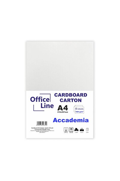 Libra Carton A4 160g Accademia top 25 sheets