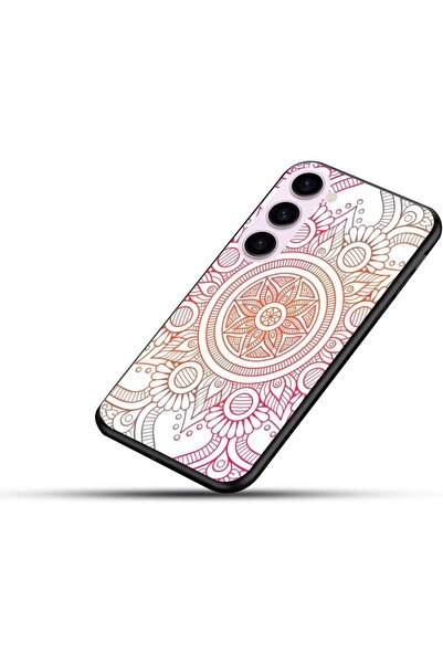 Generic Motif Pattern Protective Case with Soft Black Edges for Samsung Galaxy S23 (Multi-color)