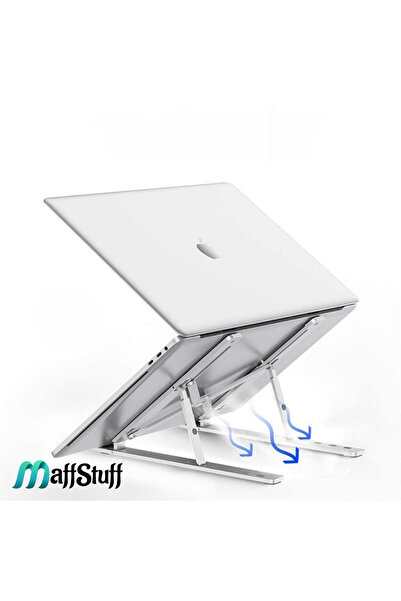 MaffStuff MaffStuff® Aluminum Laptop Stand, Portable, Foldable, 6 Level Adjustable