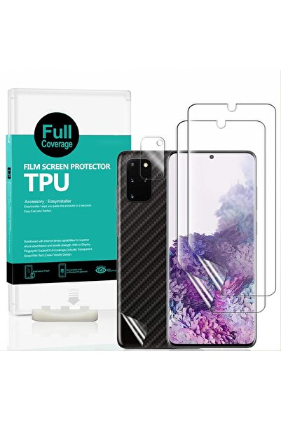 Ibywind واقي شاشة من قطعتين لهاتف سامسونج جالاكسي S20+ 5G (6.2 بوصة) - شفاف