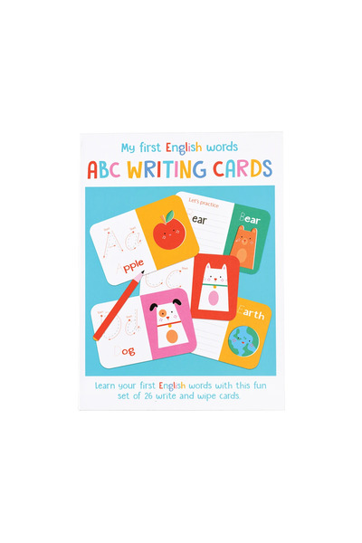 Rex London بطاقات كتابة الحروف الأبجدية - كلماتي الإنجليزية الأولى (ريكس لندن)