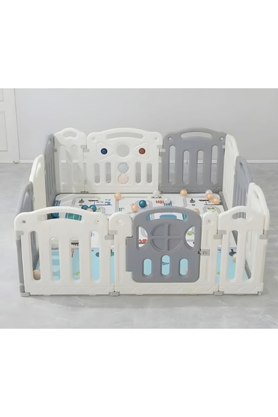 My modern game Children's playpen, portable and configurable toddler play area measuring 126.5*94*60 cm