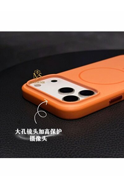 Massemr Apple iPhone 16E Compatible Magsafe Supported Transparent Shock Absorbing Premium Protective Phone Case