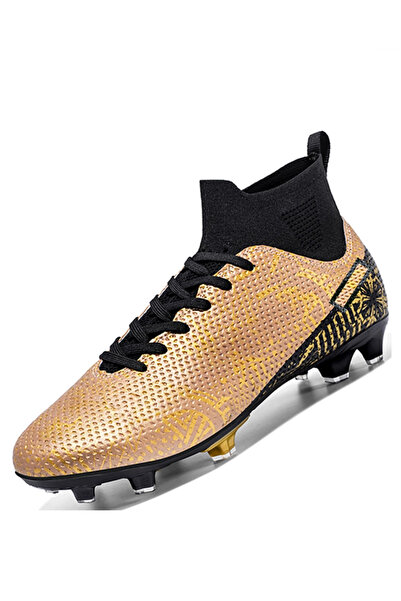 Donbella Donbest Men's Football Boots - Artificial Grass (FG/AG) Gold 41 EU
