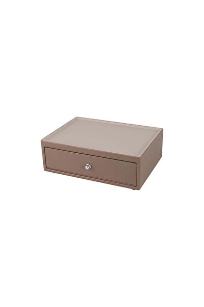 NOVIA tea tray box, brown
