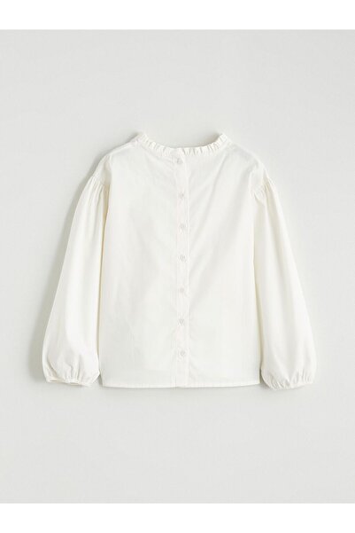 LC Waikiki Lcw Kids Butterfly Embroidered Girls' Blouse