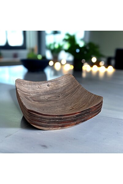 BARITCIOGLU Wooden Cookie Holder 4 Pieces