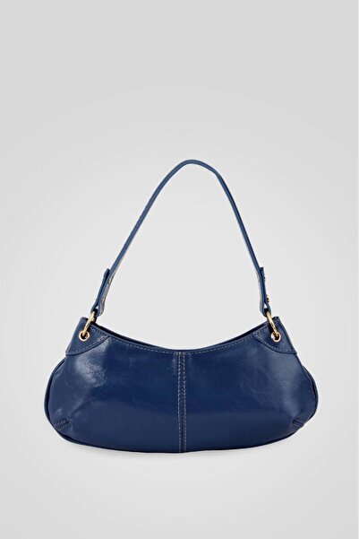 SHIKIRTI Geantă de umăr pentru femei din piele strălucitoare