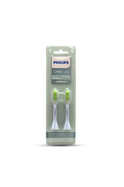 Philips One Sonicare Toothbrush Replacement Heads - White