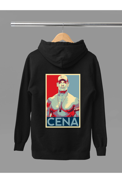 MAGORS Hanorac pentru copii JOHN CENA WWE IMPRIMAT, bumbac 100% bucăți, cu te...