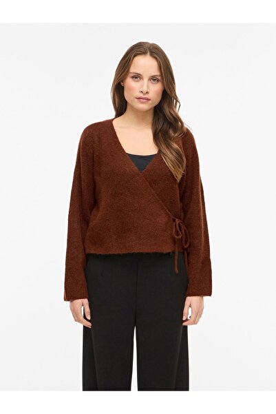 VILA Wickeloberteil VILUNA Gestricktes