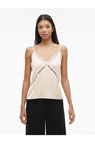 VILA Trägertop VIADORA Spitzen