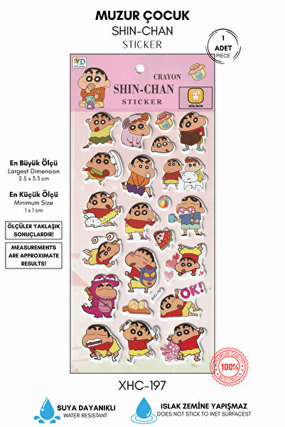 Mielibon Tatlı ve Yaramaz İfadeler Sticker Seti – Renkli Mini Karakter Çıkart...