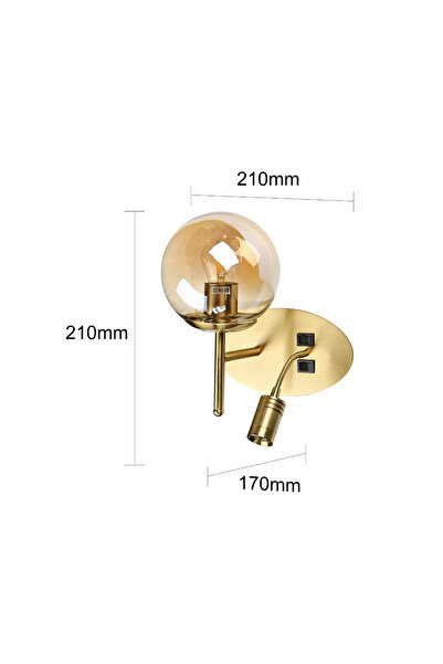 HAMER Modern single wall sconce light