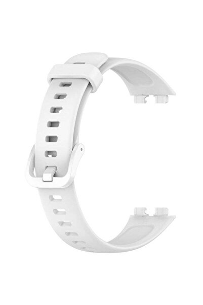 Generic 3-Piece Silicone Replacement Bands for Huawei Band 10/9/8 (White/Black)