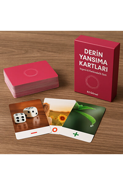 Derin Yansıma Kartları – 82 Görselli İçgörü & Farkındalık Seti