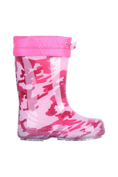 Ayakcenter Serabian Pf-580 Kmf Pink Fur Girls' Boots Shoes