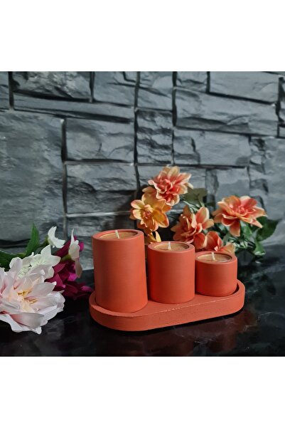 ERGİNCİ HOME 4 PARÇA MUMLUK AKSESUAR Tealight Mumluk Seti – Modern Dekoratif ...