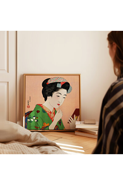 ARTHOUSECOLLECTIVE Goyo Hashiguchi – Japanese Artworks - Square Poster - Unframed Poster in Painting Sizes