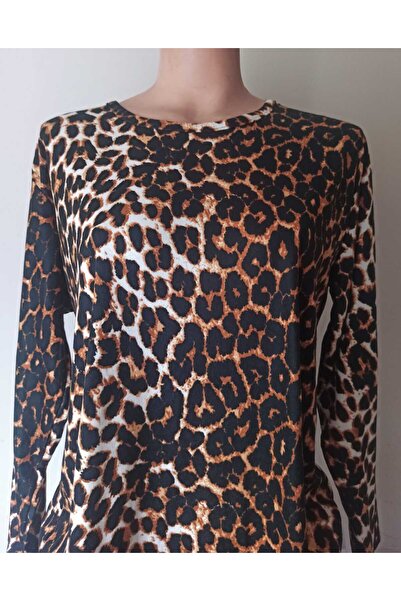 Noname Balanne Autumn Winter Season Suede Mother Combed Cotton Crew Neck Slit...