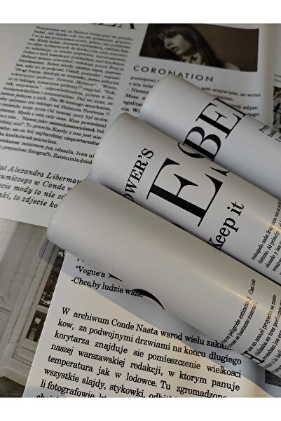 ÇINARASYADAHOME Gray Newspaper Patterned Illustrated Gray Bouquet Wrapping Pa...