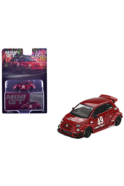 mini gt 1/64 Lb-Works X Abas Works Abarth 595 Red - Blister Pack