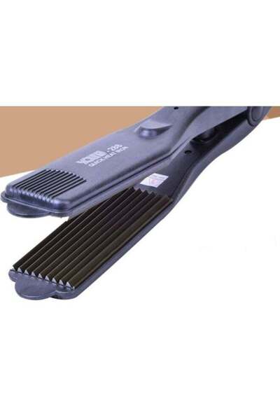 Generic 9 Teeth Professional Hair Crimper Grey 25cm