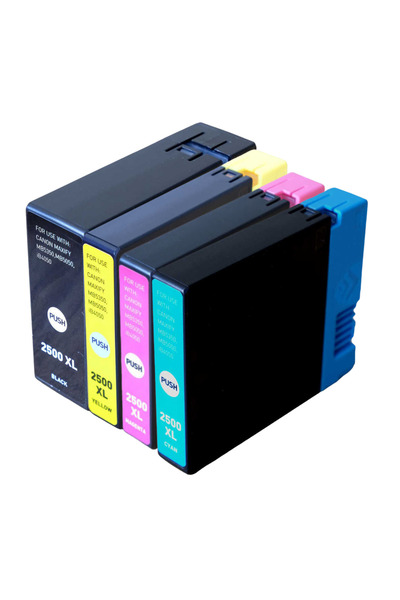 Canon PGI-2500XL(PGI2500XL) MAXIFY iB4150,MAXIFY MB5050 uyumlu 4 renk muadil ...