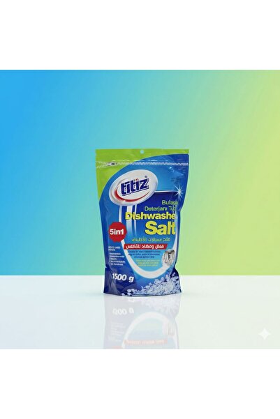 Titiz Titiz Dishwasher Salt 1500g 5-in-1 | Deeper Cleaning and Limescale Prevention