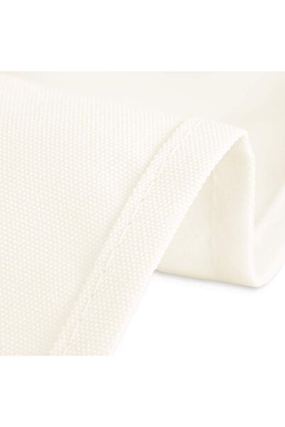Generic Tablecloth Solid Pattern 54-inch Polyester Squared Ivory