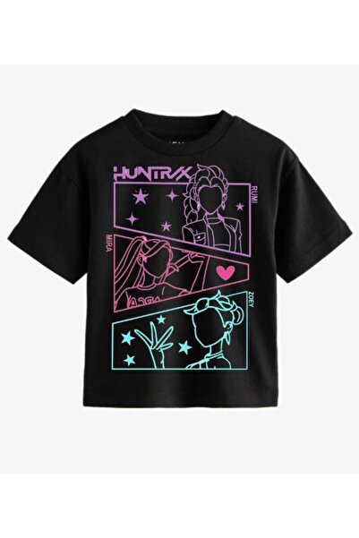 ROLY Tricou bumbac 100%, KPop Huntrix Demon Hunters