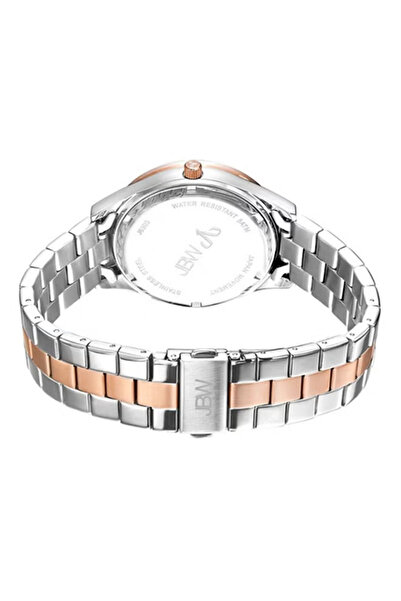 JBW Women Mondrian 0.16 Ctw Diamond Stainless Steel Watch J6303D