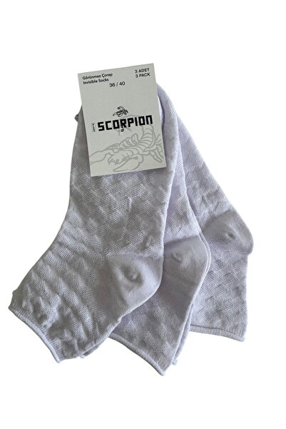 Plus Scorpion Γυναικείες κοντές κάλτσες με σχέδια, σετ 3 τεμαχίων – Βαμβακερές, αναπνέουσες, πολύχρωμες & πολλαπλές εκδικήσεις