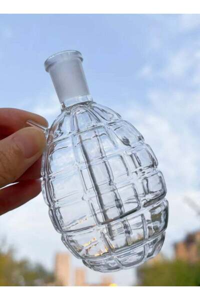 Generic وعاء موقد مصباح زيتي مقاوم للحرارة من الزجاج