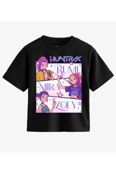 ROLY 100% cotton T-shirt, KPop Huntrix Demon Hunters