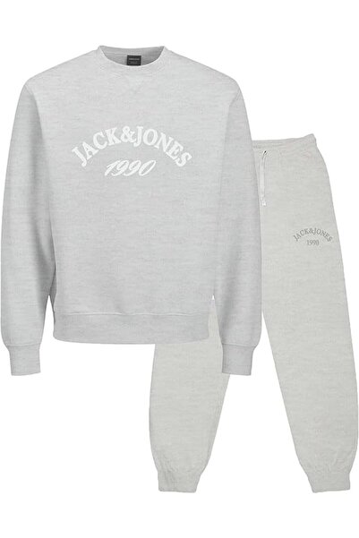 Jack & Jones JACK & JONES Σετ Φόρμας Bleecker - 12294413-Φωτεινό Λευκό