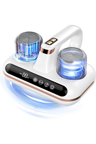 Generic 5 in 1 Cordless Mattress Vacuum Cleaner UV Light 14Kpa Suction Handheld Bed Mite Remover HEPA